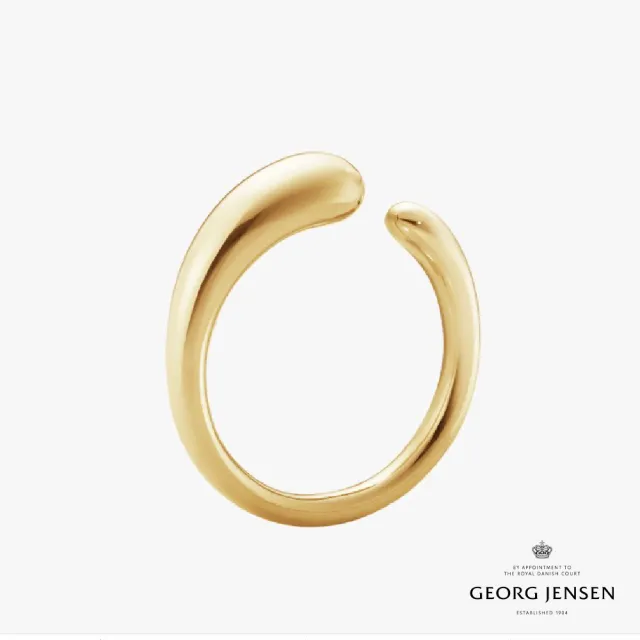 【Georg Jensen 官方旗艦店】MERCY 戒指 迷你(18K黃金 戒指)