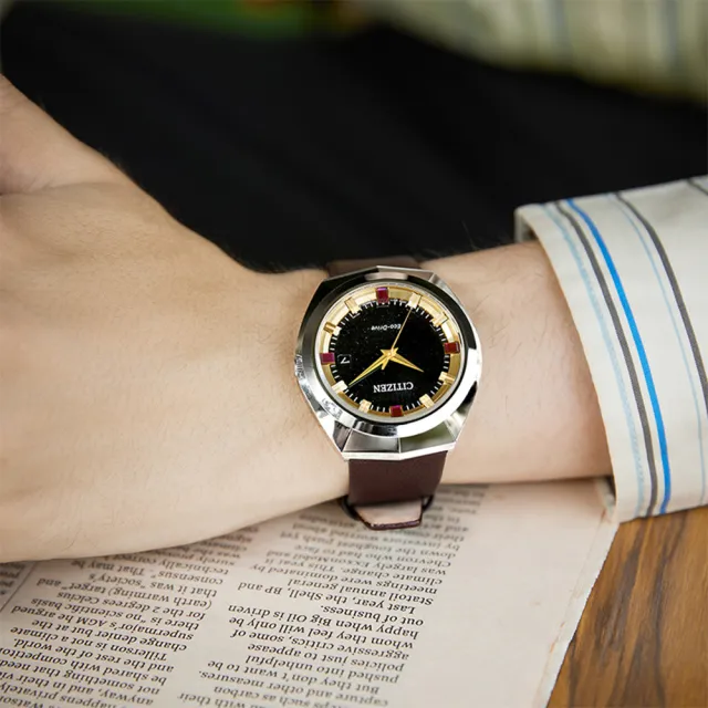 【CITIZEN 星辰 官方授權】GENTS 無際星輝限定款 限量光動能手錶-42.5mm 情人節 禮物(BN1010-05E)
