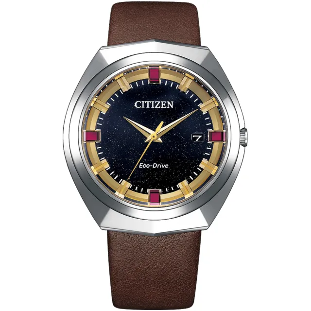 【CITIZEN 星辰 官方授權】GENTS 無際星輝限定款 限量光動能手錶-42.5mm 情人節 禮物(BN1010-05E)