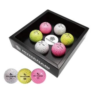 【MYHANABI GOLF BALL】日本製MYHANABI高爾夫球(台灣三榮獨家限量代理販售)