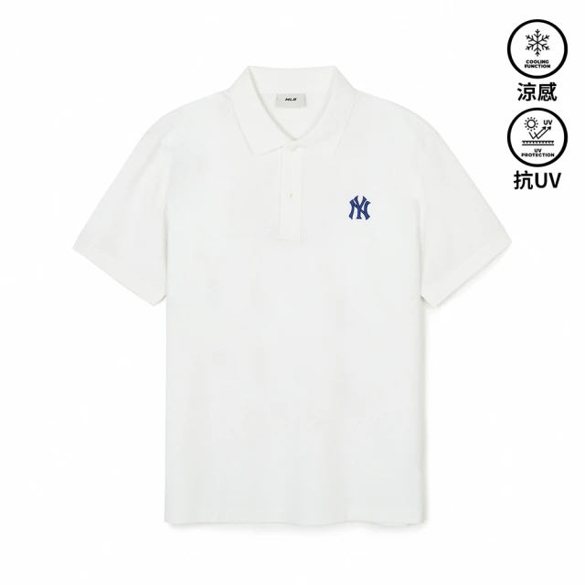 MLBMLB 短袖Polo衫 紐約洋基隊(3APQB0143-50IVS)