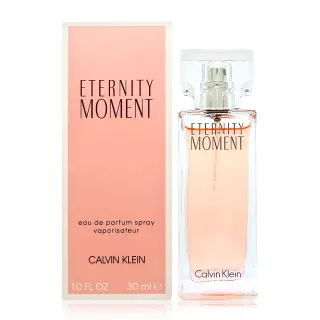 【Calvin Klein 凱文克萊】CK Eternity Moment 永恆時刻女性淡香精 EDP 30ml(平行輸入)
