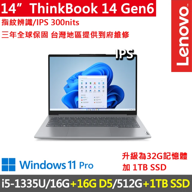 ThinkPad 聯想 微軟M365組★14吋i5 MX55
