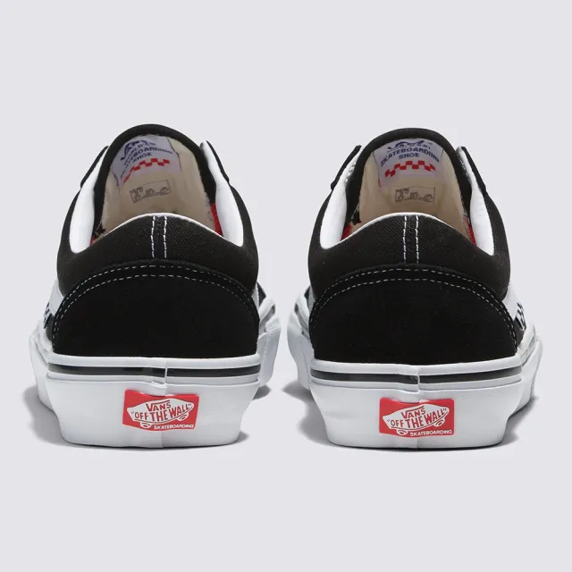 【VANS 官方旗艦】Skate Old Skool 男女款黑白色專業滑板鞋/休閒鞋