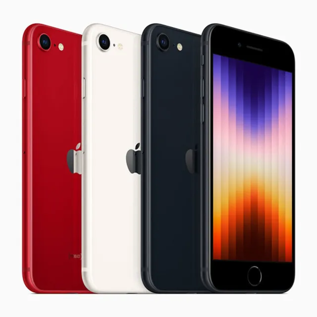 【Apple】A級福利品 iPhone SE3 64G(4.7吋）（贈充電配件組)