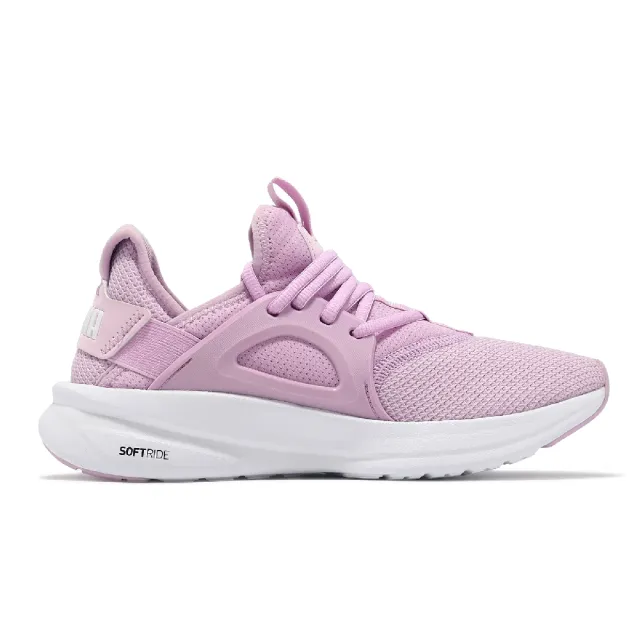 【PUMA】慢跑鞋 Softride Enzo Evo Better Rmx 男女鞋 紫 白 緩衝 厚底 運動鞋(378291-14)