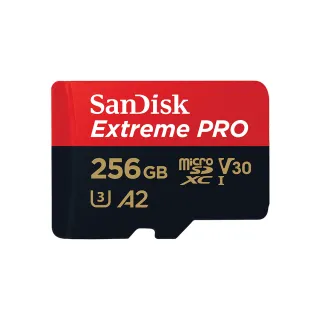 【SanDisk 晟碟】ExtremePRO microSDXC 256GB 記憶卡