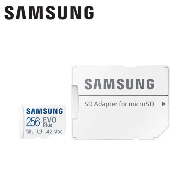 【SAMSUNG 三星】2021 EVO Plus microSD 256GB 記憶卡