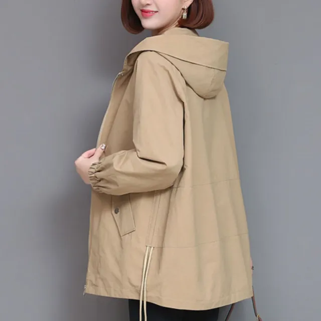 【HiuHiu 韓妍玥】薄款輕便典雅風衣