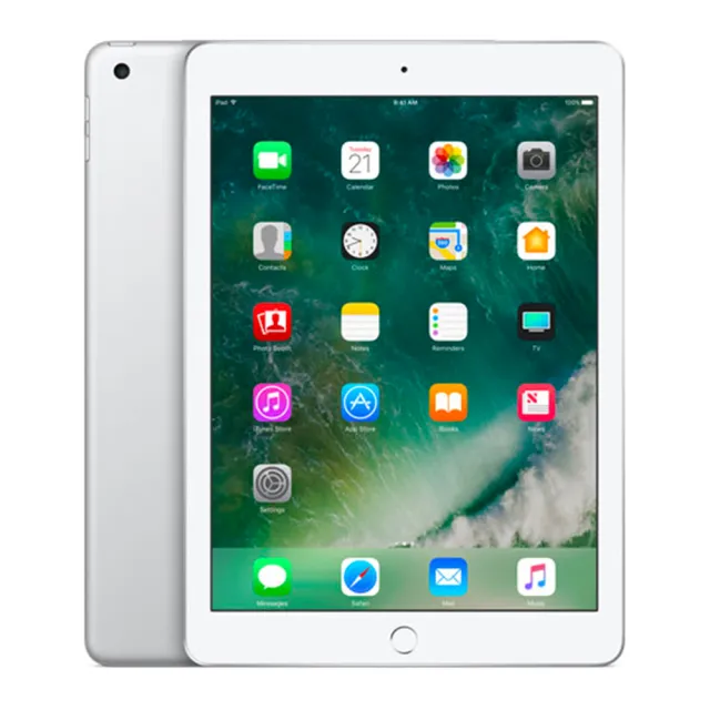 Apple】A級福利品iPad 5 9.7吋2017-128G-WiFi版平板電腦(贈超值