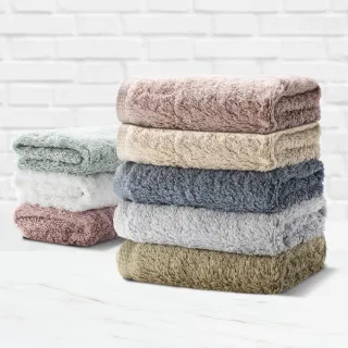 【C&F香研所】葡萄牙有機棉毛巾超值四件組-歐洲五星級飯店御用(40x75cm x 4入)