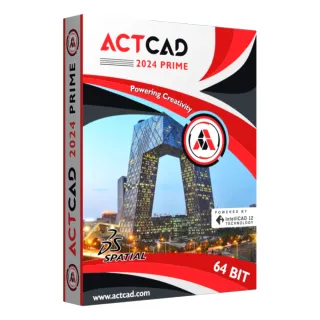 【ActCAD 2024 專業進階版 區網授權】買斷制-相容DWG的CAD軟體(採購超過10套數量請洽ActCAD服務商)