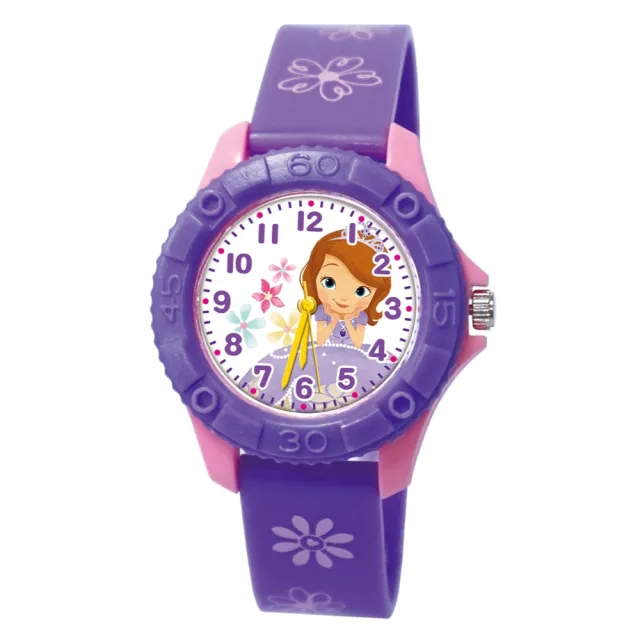 【DF 童趣館】迪士尼/漫威/三麗鷗系列防潑水雙色殼兒童手錶-多款可選