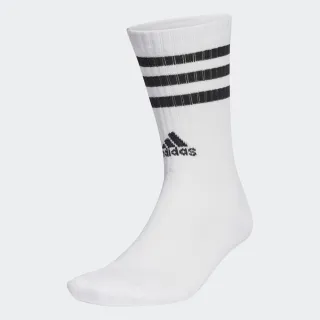 【adidas 愛迪達】3-STRIPES 中筒襪 男/女 HT3454