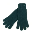 【Hermes 愛馬仕】H232084G VE 經典雙色針織羊毛手套(綠色S號)