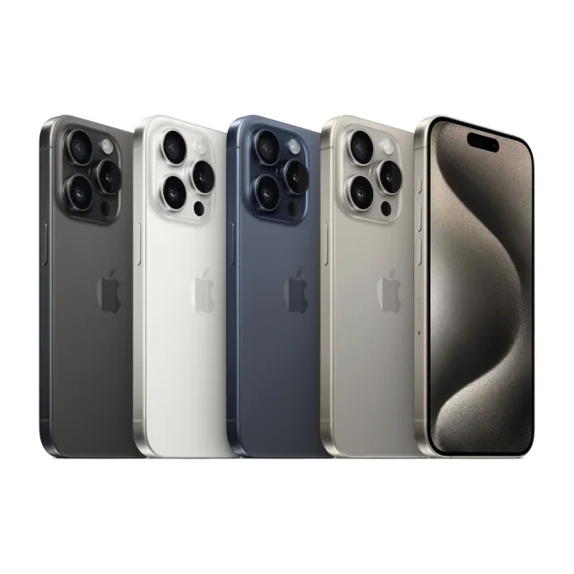 【Apple】S+級福利品 iPhone 15 Pro 6.1吋 256GB(電池100% 外觀近全新 原廠外盒)