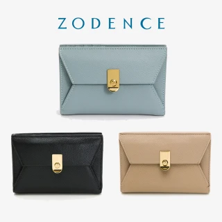 【ZODENCE 佐登司】CELINE進口牛皮簡約中夾(多色)