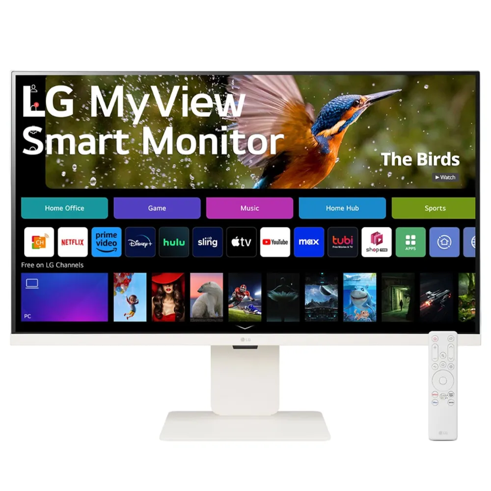 【LG 樂金】32SR83U-W 32型 4K IPS 平面智慧聯網螢幕(16:9/搭載webOS/內建揚聲器/AirPlay2)