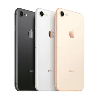 【Apple】B+級福利品 iPhone 8 64G 4.7吋(贈充電組+玻璃貼+保護殼+100%電池)