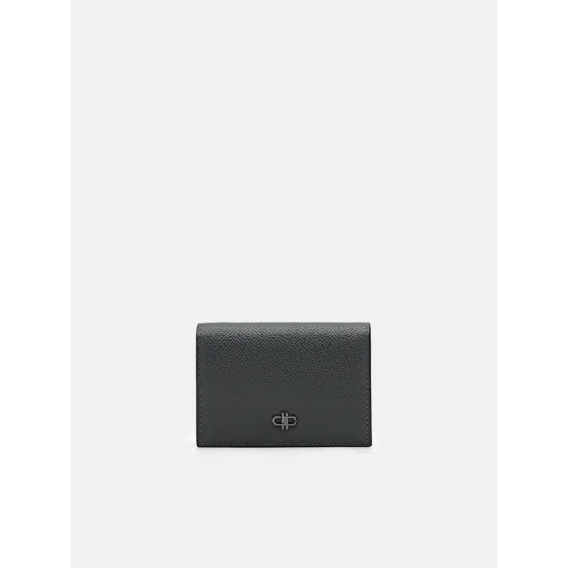 【PEDRO】質感幾何真皮卡夾-黑色/軍綠/深灰色(小CK高端品牌  熱賣 禮物)