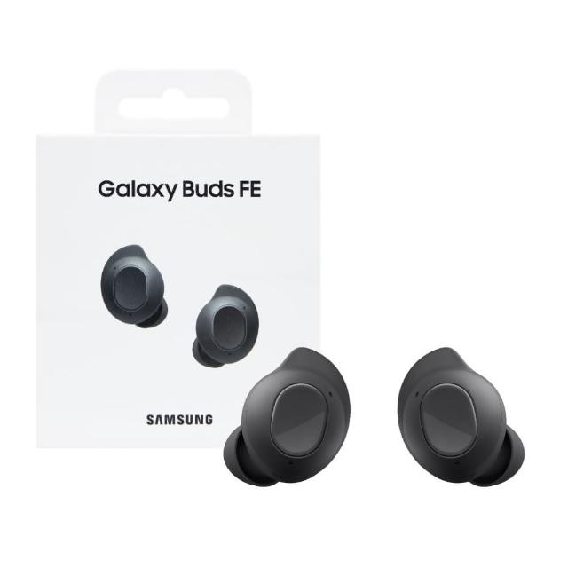【Samsung 三星】Galaxy Buds FE 真無線藍牙耳機 - 曜石黑 贈雙Type C線 SM-R400 