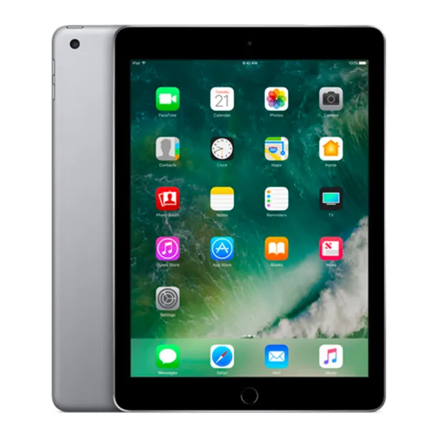 【Apple】A級福利品 iPad 5 9.7吋 2017-128G-WiFi版 平板電腦(贈超值配件禮)