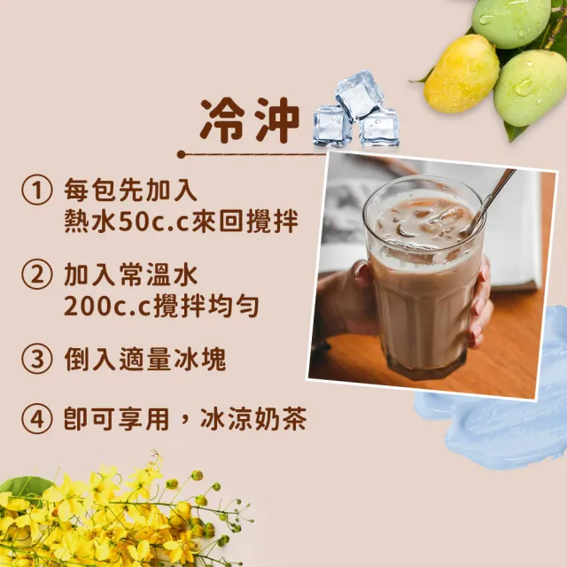 【家家生醫】七日孅-港式奶茶4盒(7包/盒.中山附醫林榮志醫師茶餐廳研發-機能茶.藤黃果.非洲芒果籽)