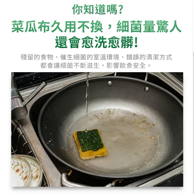 【3M】百利爐具專用菜瓜布 6片裝(大綠)
