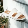 【REEF】WATER VISTA SLIDE 雙帶草繩紋理涼拖鞋 CJ2715(女款 時尚休閒涼拖鞋)