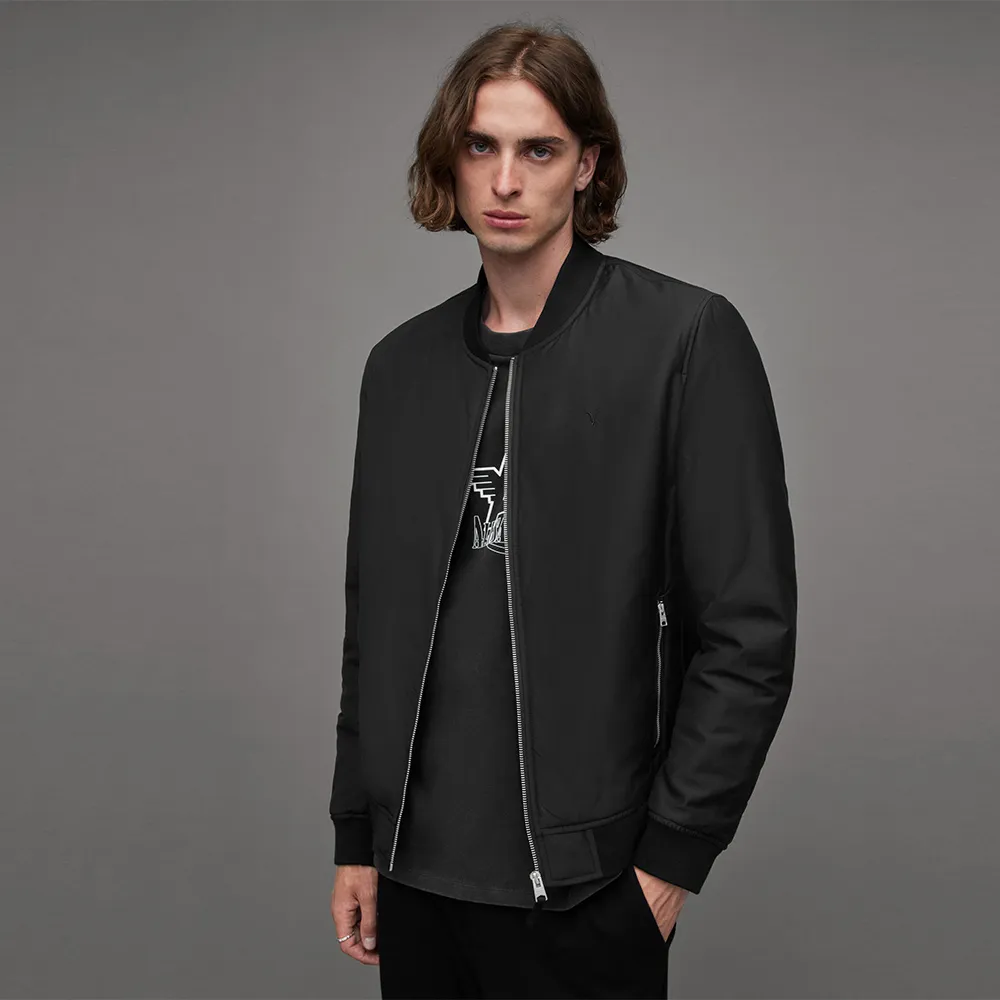 【ALLSAINTS】WITHROW 飛行員外套Black MJ120Z(常規版型)