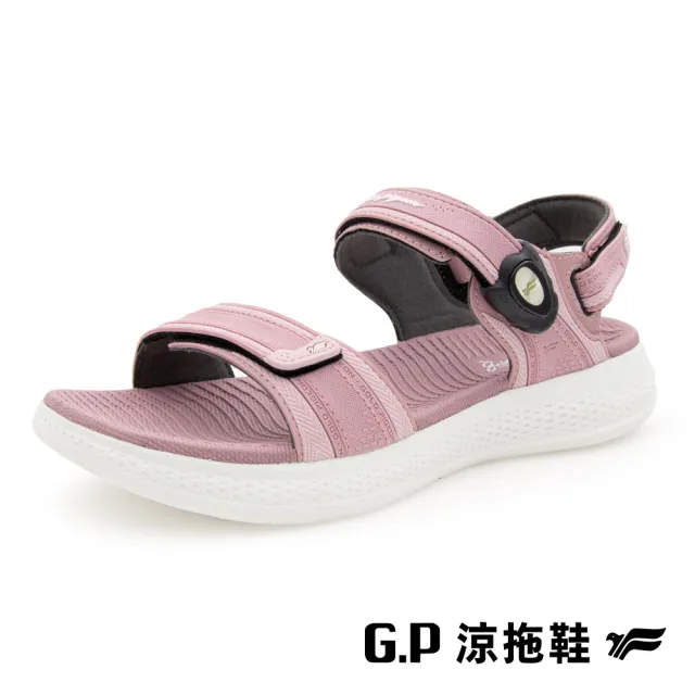 【G.P】女款Woman Walking輕量緩震磁扣兩用涼拖鞋G9555W-粉色(SIZE:36-39 共三色)