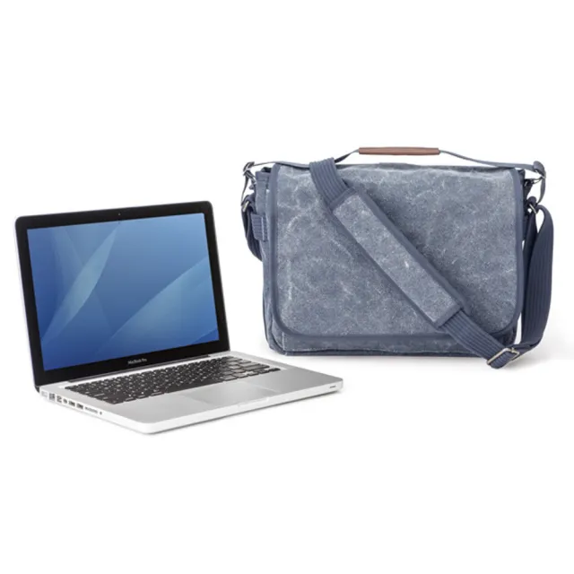 【ThinkTank創意坦克】Retrospective Laptop Cases 復古筆電包13吋(藍)-RS720(彩宣公司貨)