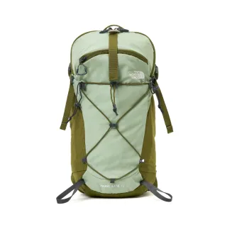 【The North Face 官方旗艦】北面女款綠色大容量多功能後背包｜87CBSOC(筆電包/登山包)