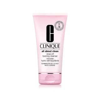 【CLINIQUE 倩碧】溫和型卸妝慕絲150ml(混和肌/油肌適用 清爽潔淨)