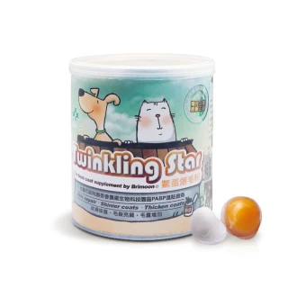【TWinkStar】鱉蛋爆毛粉 100g*2入組(寵物營養補充)
