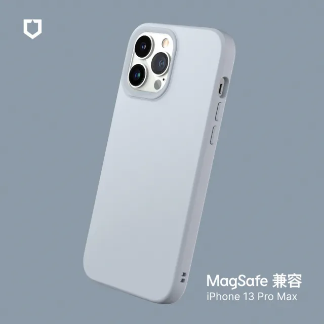 【RHINOSHIELD 犀牛盾】iPhone 13 Pro Max 6.7吋 SolidSuit MagSafe兼容 磁吸手機保護殼(經典防摔背蓋殼)