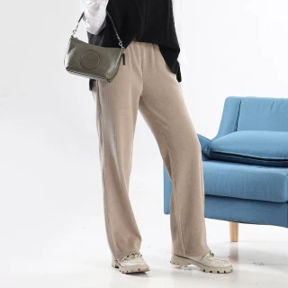 YASA 歐棉絨輕暖彈力修身褲