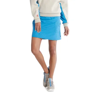 【Timberland】女款伯利茲海藍輕量防水戶外短裙(A5WZDCY3)