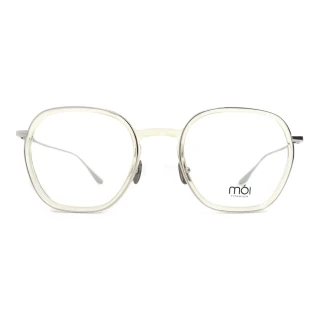 【moi】moi純鈦光學眼鏡:取意法語中的意涵  自我(透明 T005-03)