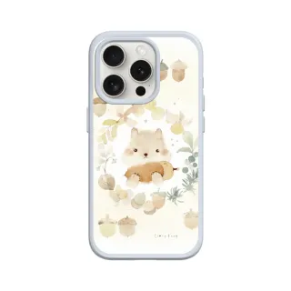 【RHINOSHIELD 犀牛盾】iPhone 11/Pro/Pro Max SolidSuit背蓋手機殼/涼丰系列-松果與小松鼠(涼丰)