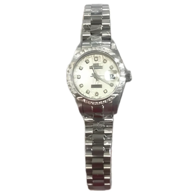 ROSDENTON 勞斯丹頓 公司貨R1 震撼36週年紀念 真鑽時尚腕錶-銀-女錶-錶徑25mm(7796LF-5)
