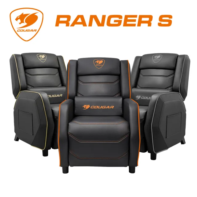 【COUGAR 美洲獅】RANGER S  專業級電競沙發(黑色/自行組裝/電競椅/電競沙發)