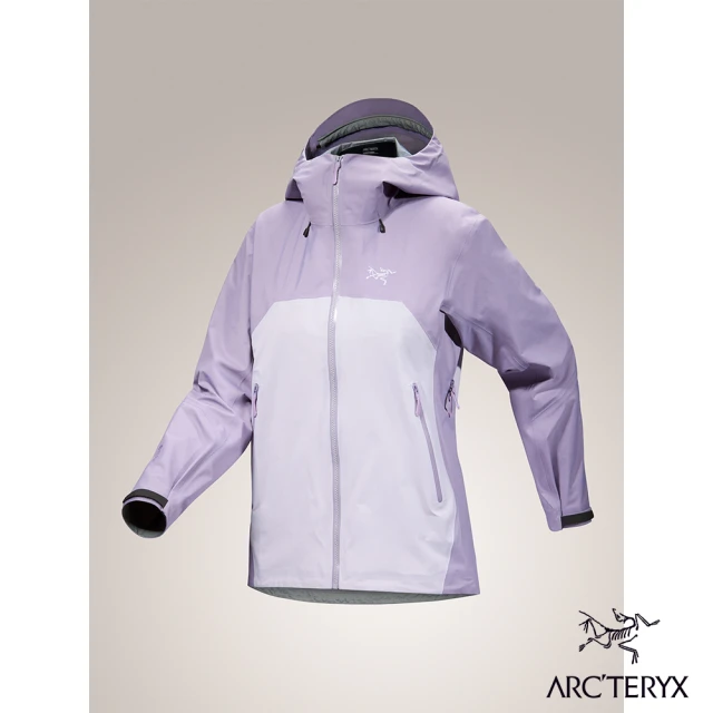 Arcteryx 始祖鳥 女 Beta 輕量防水外套(藍香紫/淺藍香紫)