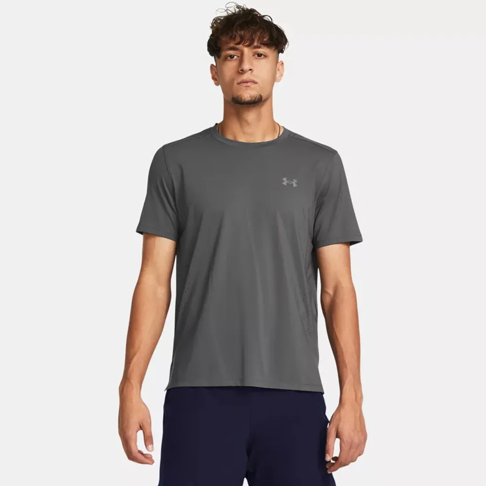 UNDER ARMOUR】上衣男款短袖上衣運動UA LASER TEE 灰1382648025(S1117 