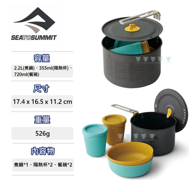 SEA TO SUMMIT Detour 不鏽鋼餐具3件組-