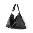 【Darker Than Black】Equilateral Triangle Hobo Bag 等邊三角側背包/納帕牛皮(側背包/單肩包/真皮包)