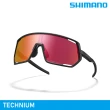 【城市綠洲】SHIMANO TECHNIUM 太陽眼鏡 / 霧面黑(墨鏡 自行車眼鏡 單車風鏡)