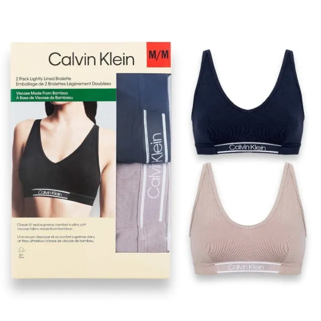 【Calvin Klein 凱文克萊】暢銷女生內衣內褲 女款 經典字母LOGO系列 運動背心(CK CK女生內衣 CK女生內褲)