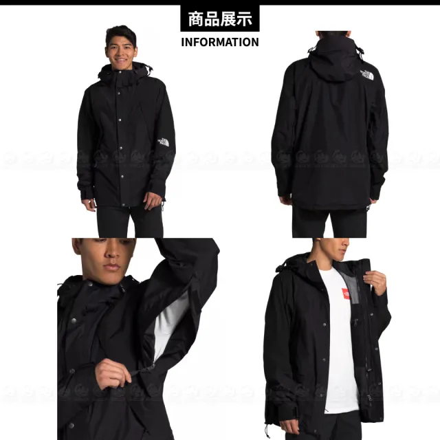 The North Face】男ICON 防水防風外套美版《黑》4R52/衝鋒衣/防水外套/風雨衣(悠遊山水) - momo購物網-  好評推薦-2024年4月