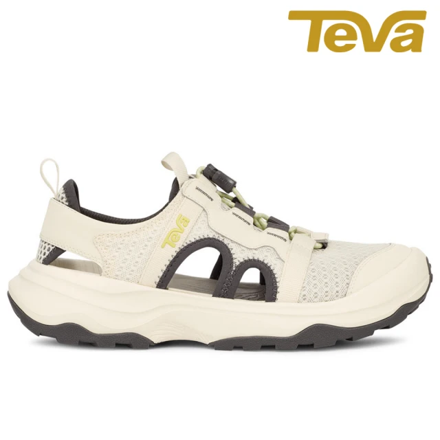 【TEVA】Out Flow CT 女 護趾水路機能涼鞋拖鞋/雨鞋/水鞋 奶油灰(TV1134364CRMGR)
